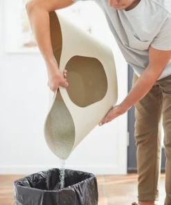 Frisco Leaf High-Sided Cat Litter Box, Large -Frisco Sales 2024 258782 PT3. SY630 V1616446899