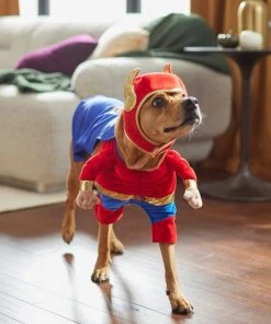 Frisco Front Walking Superhero Dog & Cat Costume -Frisco Sales 2024 261079 PT8. SY630 V1624398048