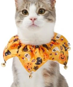 Frisco Whimsical Halloween Cat Collar Ruffle, One Size