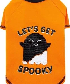 Frisco Sequin Let's Get Spooky Dog & Cat T-Shirt -Frisco Sales 2024 261179 PT3. SY630 V1637726855