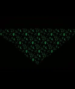 Frisco Glow in the Dark Mystical Print Dog & Cat Bandana -Frisco Sales 2024 261218 PT6. SY630 V1659699283