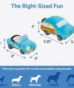 Frisco Road Trip Cruisers Plush Squeaky Dog Toy, 2 count 6 Frisco Road Trip Cruisers Plush Squeaky Dog Toy, 2 count -Frisco Sales 2024 261982 PT1. SY630 V1622563953