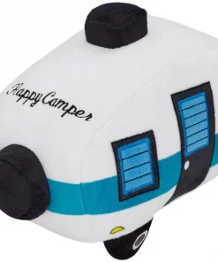 Frisco Road Trip Happy Camper Plush Squeaky Dog Toy