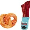 Frisco Road Trip Jerky & Pretzel Plush Squeaky Dog Toy, 2 count