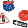 Frisco Road Trip Traffic Signs Plush Cat Toy with Catnip, 4 count -Frisco Sales 2024 262024 MAIN. SY630 V1618598324