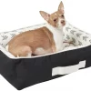 Frisco Indoor/Outdoor Modern Cuddler Bolster Cat & Dog Bed