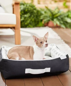 Frisco Indoor/Outdoor Modern Cuddler Bolster Cat & Dog Bed -Frisco Sales 2024 262145 PT2. SY630 V1657656519