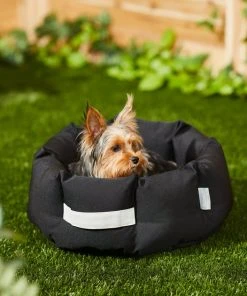 Frisco Indoor/Outdoor Deep Dish Cuddler Bolster Cat & Dog Bed