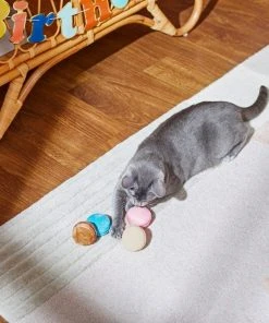 Frisco Macaron Cat Toy with Catnip, Small, 4 count -Frisco Sales 2024 264458 PT3. SY630 V1618948769