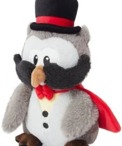 Frisco Magic Owl Plush Squeaky Dog Toy