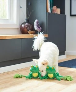 Frisco Magic Frog Plush with Rope Squeaky Dog Toy 7 Frisco Magic Frog Plush with Rope Squeaky Dog Toy -Frisco Sales 2024 265606 PT3. SY630 V1620938889