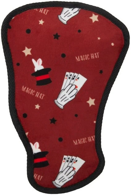 Frisco Magic Lucky Aces Flat Plush Squeaky Dog Toy 5 Frisco Magic Lucky Aces Flat Plush Squeaky Dog Toy - Image 3