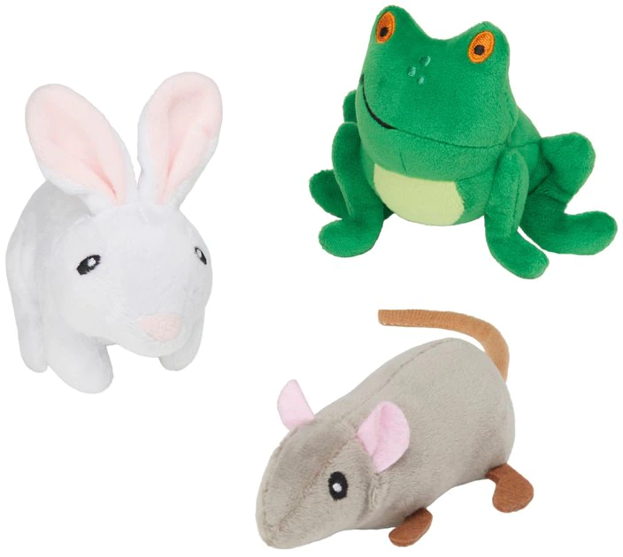 Frisco Magic Familiars Plush Cat Toy with Catnip, 3 count 3 Frisco Magic Familiars Plush Cat Toy with Catnip, 3 count