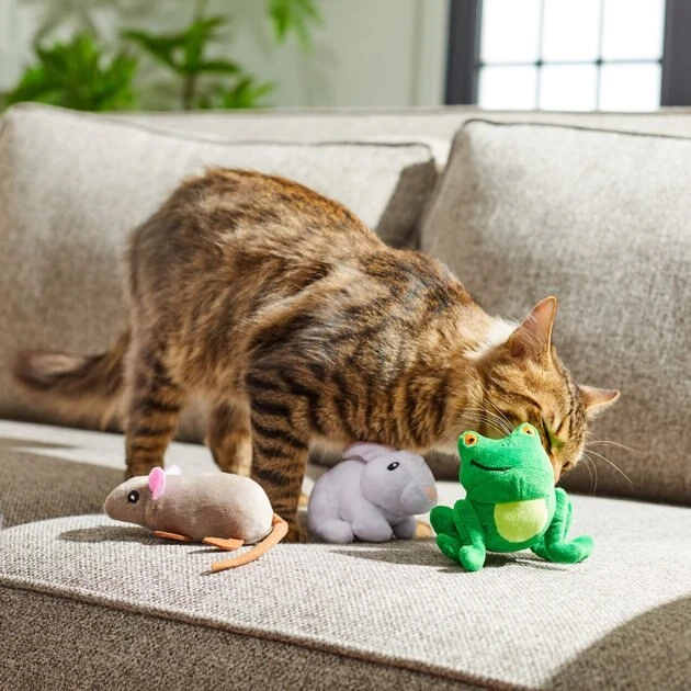 Frisco Magic Familiars Plush Cat Toy with Catnip, 3 count 5 Frisco Magic Familiars Plush Cat Toy with Catnip, 3 count - Image 3