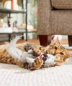 Frisco Magic Owl Plush Kicker Cat Toy with Catnip -Frisco Sales 2024 265648 PT3. SY630 V1620939033