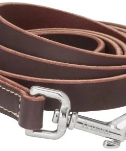 Frisco Top Grain Leather Leash