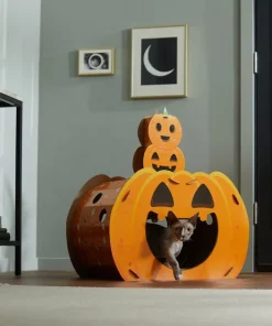 Frisco Halloween Jack-o-Lantern Cardboard Cat House -Frisco Sales 2024 266703 PT3. SY630 V1621535842