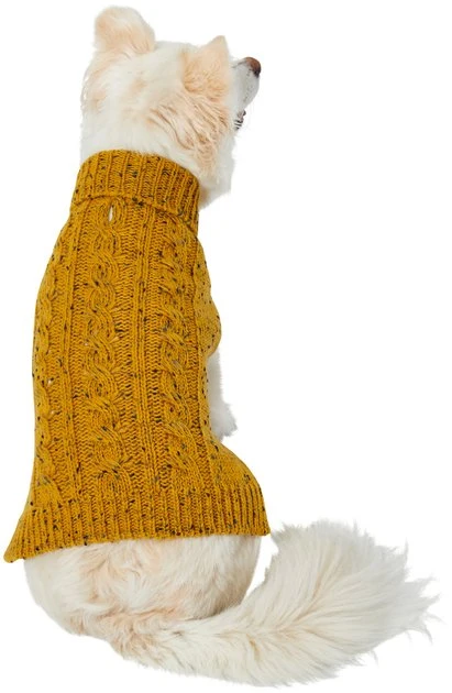 Frisco Cable Knit Dog & Cat Sweater with 60% Recycled Content 3 Frisco Cable Knit Dog & Cat Sweater with 60% Recycled Content