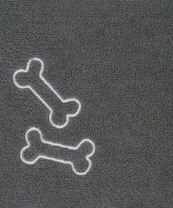 Frisco Embroidered Pawprint Microfiber Dog Bath Towel -Frisco Sales 2024 269029 PT3. SY630 V1624453688