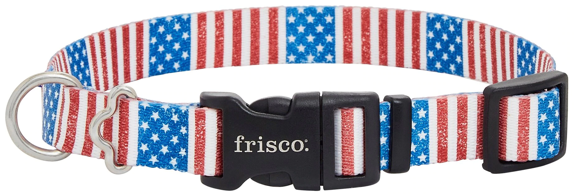 Americana Dog Collar, XS - Neck: 8 – 12-in, Width: 5/8-in Frisco Americana Dog Collar -Frisco Sales 2024 269430 MAIN. SY630 V1619535262