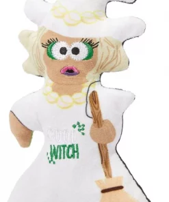 Frisco Halloween Good Witch, Bad Witch Reversible Plush Cat Toy with Catnip