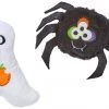 Frisco Halloween Spider & Ghost Plush Cat Toy with Catnip, 2 count -Frisco Sales 2024 270315 MAIN. SY630 V1621949012