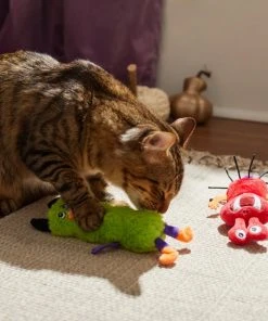 Frisco Friendly Monsters Plush Cat Toy with Catnip, 2 count -Frisco Sales 2024 270323 PT3. SY630 V1624817146