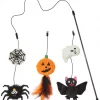 Frisco Halloween Teaser Wand Cat Toy with Catnip, 3 count -Frisco Sales 2024 270341 MAIN. SY630 V1621949042