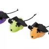 Frisco Halloween Bat Mice Plush Cat Toy with Catnip, 5 count -Frisco Sales 2024 270353 MAIN. SY630 V1628781679