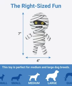 Frisco Halloween Mummy & Coffin Hide & Seek Puzzle Plush Squeaky Dog Toy 9 Frisco Halloween Mummy & Coffin Hide & Seek Puzzle Plush Squeaky Dog Toy -Frisco Sales 2024 270365 PT2. SY630 V1626355279