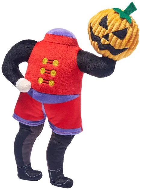 Frisco Halloween Headless Rider Plush Squeaky Dog Toy 3 Frisco Halloween Headless Rider Plush Squeaky Dog Toy
