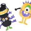 Frisco Friendly Monsters Plush Squeaky Dog Toy, 2 count -Frisco Sales 2024 270435 MAIN. SY630 V1624070865