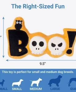 Frisco Halloween Boo! Plush Squeaky Dog Toy -Frisco Sales 2024 270448 PT1. SY630 V1626284171