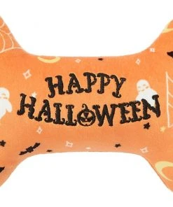 Frisco Halloween All the Ghouls Love Me Bone Reversible Plush Squeaky Dog Toy -Frisco Sales 2024 270454 PT2. SY630 V1624281151