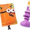 Frisco Halloween Monster Book & Candle Plush Squeaky Dog Toy, 2 count -Frisco Sales 2024 270456 MAIN. SY630 V1624071165
