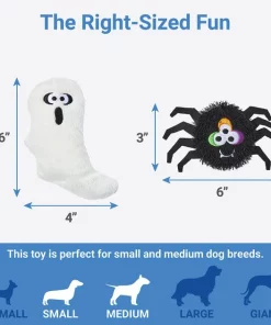 Frisco Halloween Jack-o-Lantern Hide & Seek Puzzle Plush Squeaky Dog Toy -Frisco Sales 2024 270492 PT2. SY630 V1626285366