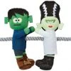 Frisco Frankenstein & Bride Plush with Rope Squeaky Dog Toy -Frisco Sales 2024 270496 MAIN. SY630 V1624071197
