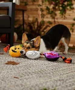 Frisco Halloween Haunted Friends Plush with Rope Squeaky Dog Toy -Frisco Sales 2024 270500 PT3. SY630 V1624825043