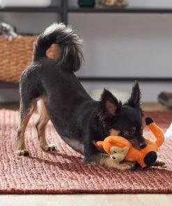 Frisco Camping Fox Plush Squeaky Dog Toy -Frisco Sales 2024 270993 PT3. SY630 V1625008975