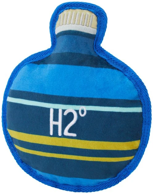 Frisco Camping Canteen Plush with Rope Squeaky Dog Toy 3 Frisco Camping Canteen Plush with Rope Squeaky Dog Toy