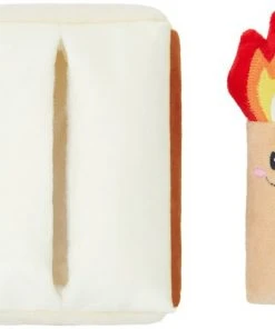 Frisco Camping Match Box 2-in-1 Plush Squeaky Dog Toy -Frisco Sales 2024 271029 PT2. SY630 V1626368539