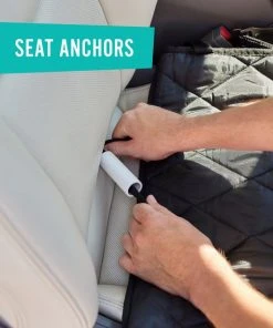 Frisco Quilted Front Carseat Cover, Black, Regular -Frisco Sales 2024 271613 PT3. SY630 V1625582297