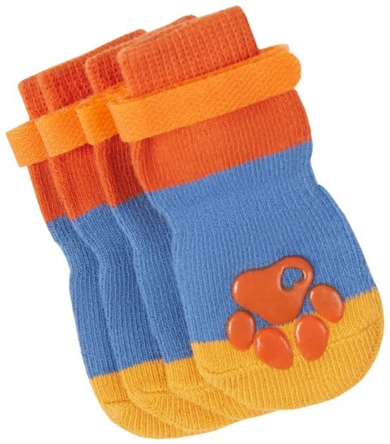 Frisco Non-Skid Colorblock Dog Socks, Size 1 Frisco Non-Skid Colorblock Dog Socks -Frisco Sales 2024 272481 PT4. SY630 V1634830048