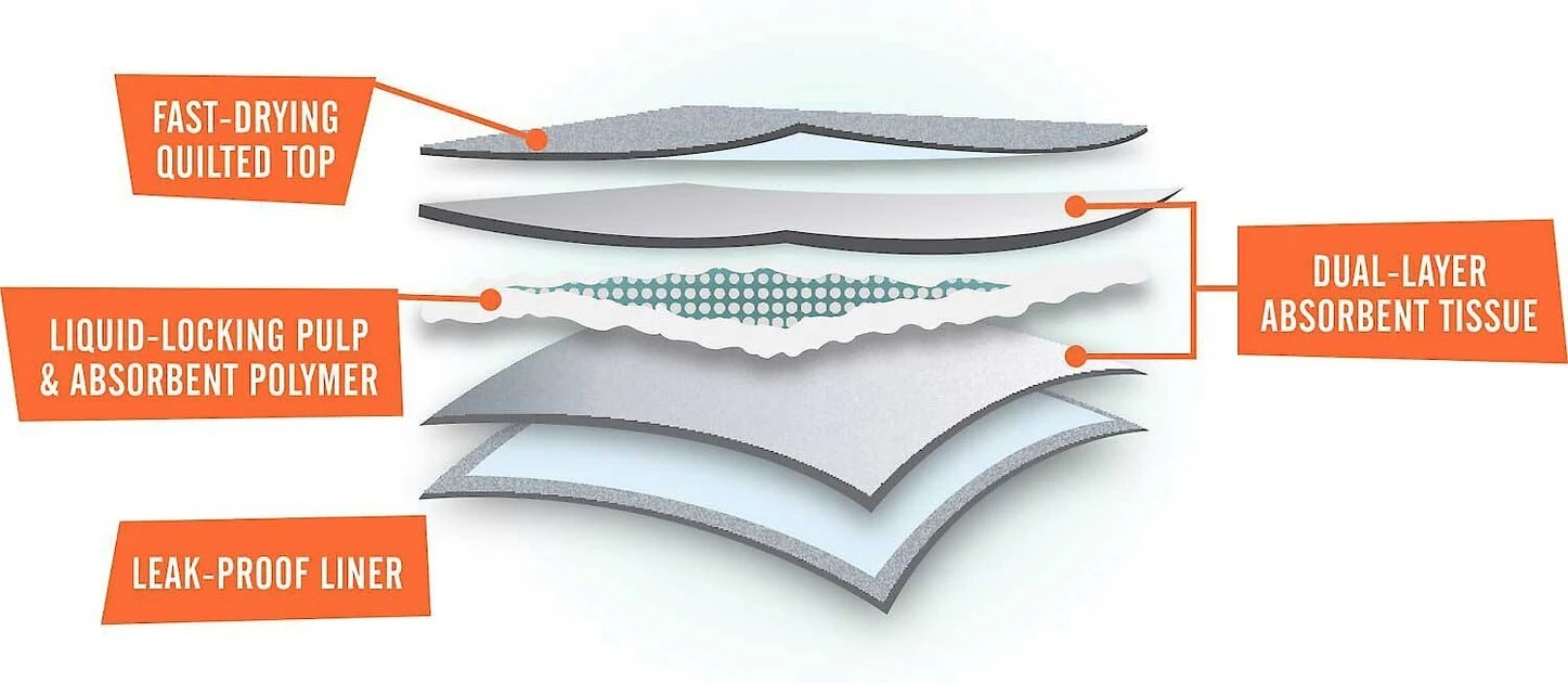 Frisco Training & Potty Pads, 22-in x 23-in, 150 count, Unscented & Frisco Extra Large Training & Potty Pads, 28-in x 34-in, 40 count, Unscented 10 Frisco Training & Potty Pads, 22-in x 23-in, 150 count, Unscented & Frisco Extra Large Training & Potty Pads, 28-in x 34-in, 40 count, Unscented - Image 8