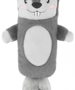 Frisco Camping Squirrel Kicker Cat Toy with Catnip