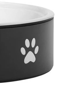 Frisco Paw Print Non-Skid Stainless Steel Dog & Cat Bowl -Frisco Sales 2024 277541 PT5. SY630 V1627936103