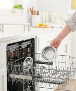 Frisco Marble Stainless Steel Double Elevated Dog & Cat Bowls -Frisco Sales 2024 277558 PT6. SY630 V1630357361