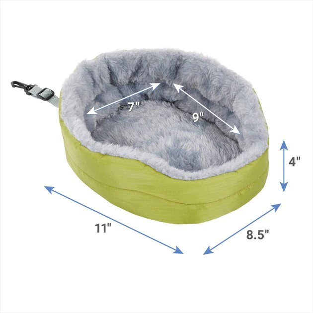 Frisco Small Pet Forest Plush Oval Cuddler 4 Frisco Small Pet Forest Plush Oval Cuddler - Image 2