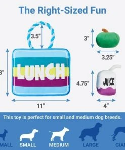 Frisco Lunchbox with Juice & Apple Plush with Rope Squeaky Dog Toy, 3 count 6 Frisco Lunchbox with Juice & Apple Plush with Rope Squeaky Dog Toy, 3 count -Frisco Sales 2024 279427 PT1. SY630 V1629824469