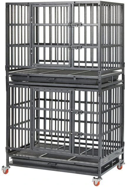 Frisco Ultimate Foldable & Stackable Heavy Duty Steel Metal Single Door Dog Crate, Med: 37-in L x 25.12-in W x 32.76-in H Frisco Ultimate Foldable & Stackable Heavy Duty Steel Metal Single Door Dog Crate -Frisco Sales 2024 280102 PT4. SY630 V1632851186